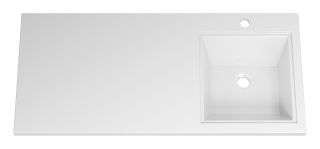 Раковина над стиральной машиной Misty 100см правая